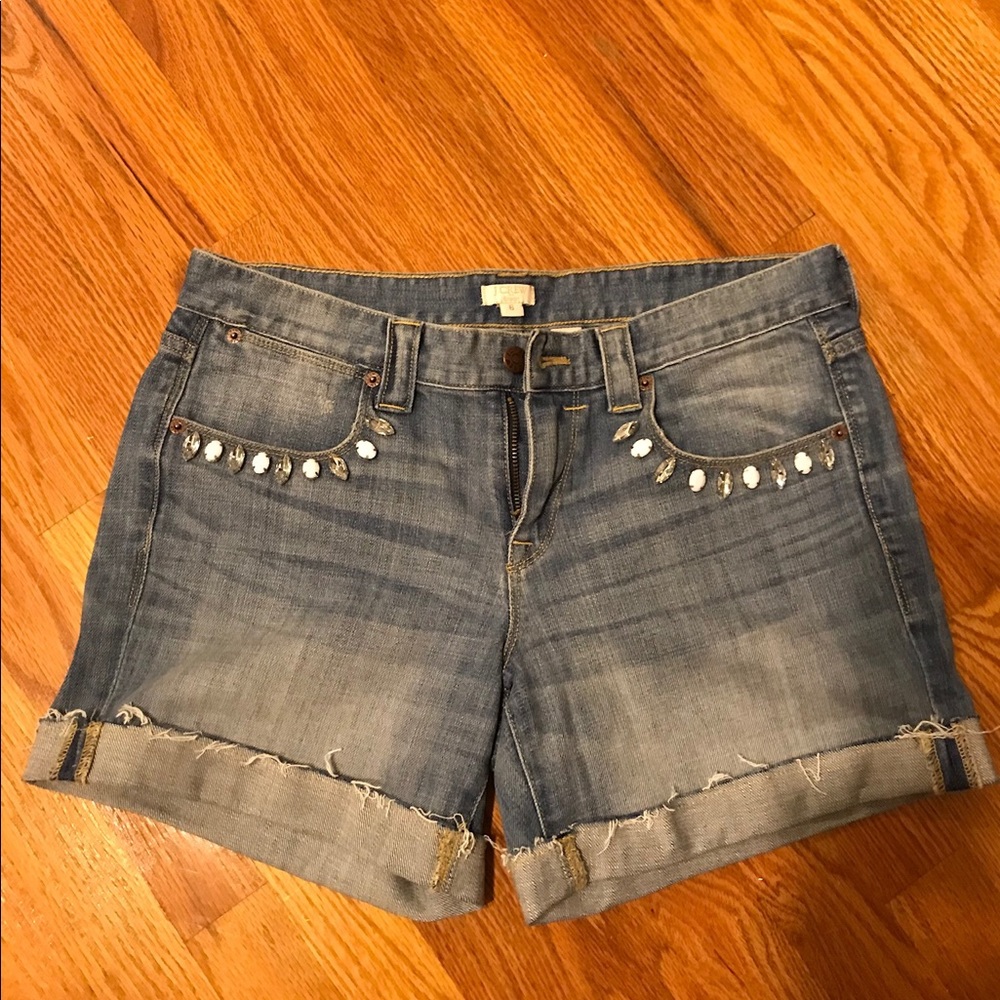 Stoned Jcrew jean shorts